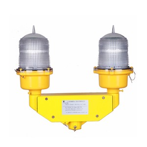 Double LED Twin Aviation Low Intensity Air Obstruction Light