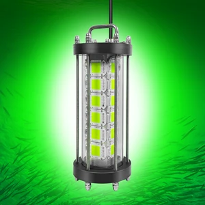 220V 800W 1000W 2000W 3000W 4000W 5000W Fish Attracting Night Fishing Lamp Squid Green Cyan LED Fishing Lights for Docks Boats