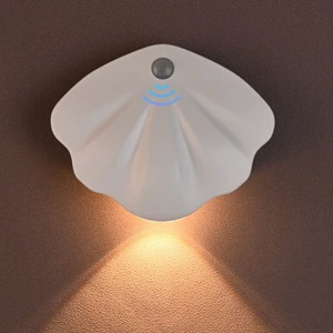 Motion Sensor LED Light USB Rechargeable Wall Lamps Interior Human Body Sensor Lighting
