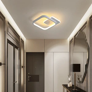 Iron Aluminum Aisle Sensor Light Corridor square Led for Home Ceiling Hallway Illumination