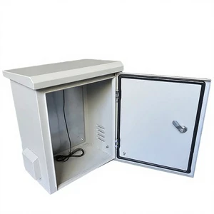 CE Certified Ouyue IP65 Metal Distribution Box Door Lock Weatherproof Electrical Enclosure Cabinet 500x600x200mm Factory