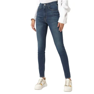 Trendy & Durable Women's Denim Jeans Pants Modern Fashion Color Fade Proof OEM Custom Design Wholesale Ladies Slim Fit Jeans