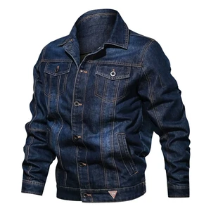 New Design Men's Denim Jackets Canvas Waterproof Breathable Eco-Friendly High Quality Winter Season Casual Style