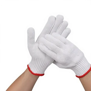 900g Full Cotton Gloves Wholesale Non-slip Wear-resistant Padded Hand Protection For Construction Site & Steel Plant Labor Use
