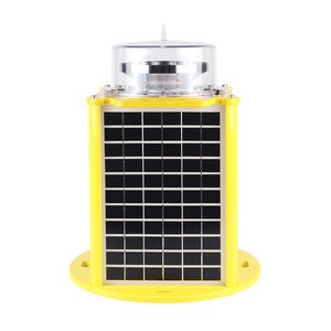 Helipad Runway Light Building Solar Powered Aviation Obstruction Light Helipad Light Buoy Lantern