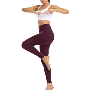 Yoga Set Women High Quality Activewear Breathable Quick Dry Solid Plus Size Lightweight Elastic Waist Front Logo Wholesale Wear