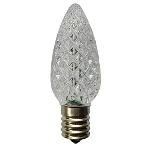 Best Selling 220v Outdoor Holiday Christmas Light Bulbs Led Strawberry Shape C7 Lamp