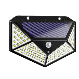 LED Solar Lamp Motion Sensor Outdoor IP65 Waterproof Wall Light Solar Garden Street Light Wireless Wall Lamp