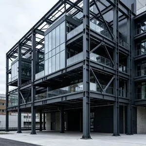 Prefabricated Industrial Heavy Steel Structure Module House Natural Lighting System for Energy Saving for Apartment Hospital Use