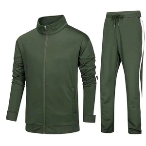 OEM ODM Custom Tracksuit Smooth Fabric Sportswear Fitness Training Jogging Suit Casual Daily Wear Breathable Quick Dry