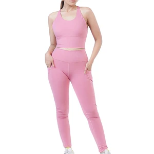 Highly Fashionable and Unique Style yoga set wholesale wear 2026 Collection Custom color plus size yoga set