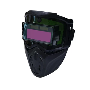 Wholesale High Strength Welding Face Shield Safety Helmets Wearable Black Welding Mask