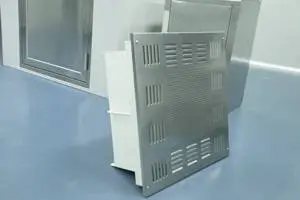 Pharmaceutical Cleanroom Terminal HEPA Diffuser Box Stainless Steel High Efficiency Air Supply Outlet for Lab