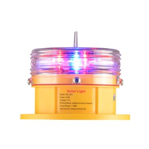 High Quality Solar Aviation Obstruction Light / Obstacle Light Katalog / Aviation Obstacle Light For Telecommunication Tower
