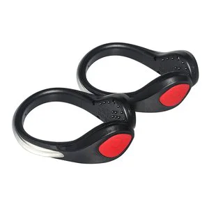 LED Flash Shoe Safety Clip Lights for Runners Night Running Gear Reflective Running Gear for Running Jogging Walking
