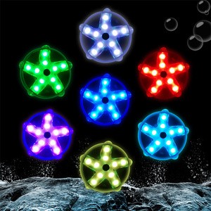 New Color Changing Under Water LED Light Pool Floating Pool Toy for Inground Pools Waterproof