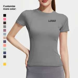 Summer Breathable Tank Top Lightweight Yoga Shirts Quick Dry Seamless Design Plus Size Options for Fitness Training Short
