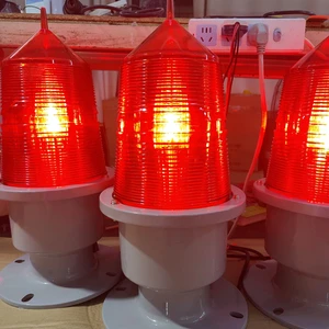 LED Aviation Obstruction Light Bright Warning Light for Obstacle Marking Essential Obstruction Light for Aviation Compliance