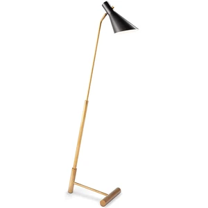 Contemporary Nordic Modern Floor Lamp with E27 Base Metal Shade Feather Design Adjustable Height & Dimmable Warm White Light