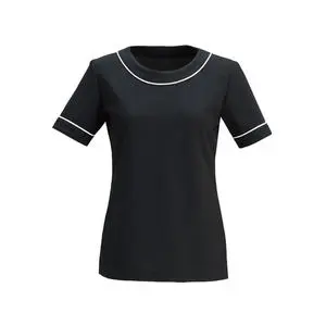 Black Cut and Sew E-3121 (S) Yoga Top