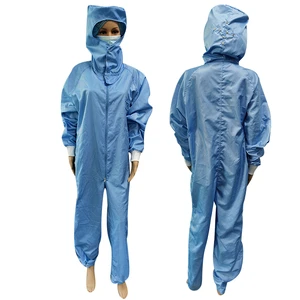 ALLESD Competitive Price Dust Proof Comfortable Cleanroom Garment ESD Jumpsuit ESD Suit