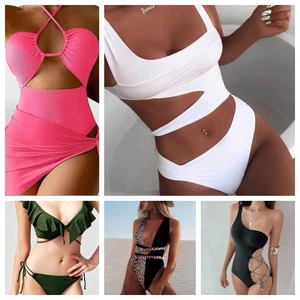 Durable One-piece or 2piecs Swimsuit with Lightweight Feel Sheining and Modern Style Ideal for Beach,Pool,and Summer Outings