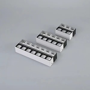 Modern Design Die-Cast Aluminum Surface Mounted Grille Light SKD Kits Available for Dining Living Rooms Hotels