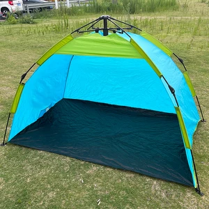 Color Logo Weight Customized Barraca De Praia Summer Sun Protection Upf 50+ One Room Umbrella Outdoor Automatic Pop Up Beach Ten
