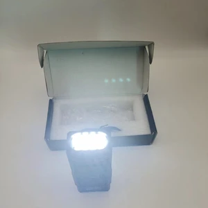High-Power Built-in Lighter Rechargeable LED Flashlight for Outdoor Self-Defensive Use with Emergency Brightness Led Promotional