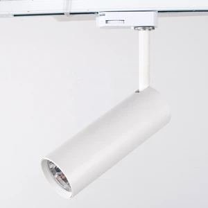 Wholesale Commercial Store Gallery Moving Head Led Adjustable Track Light Led Round Housing Cob Spot Light Track Lighting