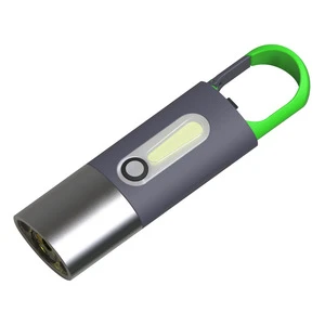 Wholesale Outdoor High-Brightness Long-Range Camping Light With Hook COB Flood Light Multi-Function Hiking LED Flashlights