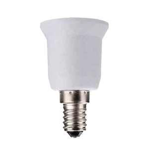 6 Pieces E14 to E27 LED Bulb Socket Adapter Bulb Socket