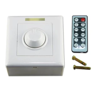 DC 12V 24V 16A IR LED Dimmer Switch Brightness Controller for Single Color IR Remote Controller new