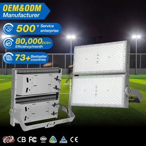 Professional Outdoor Basketball Sport Stadium Lighting Waterproof Ip65 Die-cast Aluminum 500W 1000W 1500W Led High Mast Lamp