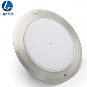 LanVol High Quality Resin Filled Wall Mounted RGB LED Pool Light AC12V IP68 Waterproof Swimming Pool Lamp with Remote Control