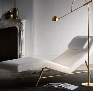 Postmodern Copper GU10 Standing Light Villa Living Room Bedroom Luxury Adjustable Metal LED Floor Lamp