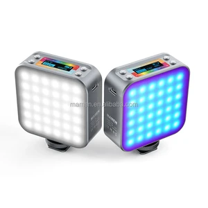 Mamen Laptop & Tablet Portable Video Light Widely Application Scenarios Professional Audio Video Lighting Rgb Video Light