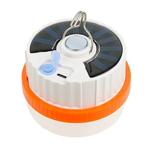 Outdoor USB Solar Rechargeable Light Bulb Foldable Camping Lamp Home Led Emergency Light