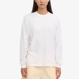 Custom Long Sleeve Plus Size Women's T-Shirts 2025 Heavy Cotton Over Sized Full Sleeve T-Shirt for Women Ladies
