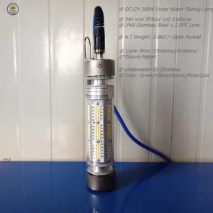 300W Green LED Fishing Light Underwater Attracting Fishes in Ocean or Fishery Industrial Use