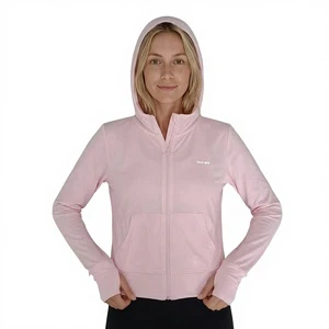 OEM Manufacturer Girlish Anti-Wrinkle Anti-Pilling long-Sleeved Zipper Moisture-Wicking Casual Top