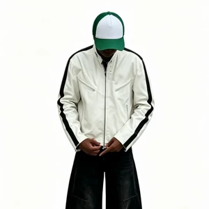 KY Men's Casual Print Puff Fleece Jacket Eco-Friendly Breathable