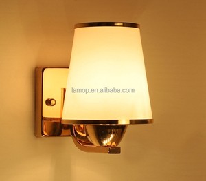 Factory Direct Warm Light Minimalist LED Wall Lamp - Modern Glass Lighting for Hotel Interior Design & Home Decoration