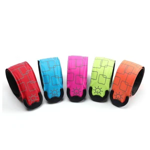 Reflective Running Gear Light up Armband High Visibility LED Wristband Lights for Running Walking