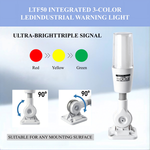 Manufacturer-direct Three-colour, Audible and Visual Industrial Equipment Indicator Light Foldable