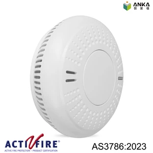 Australia Standard Photoelectric Smoke Sensor Wireless Smoke Detector Alarm