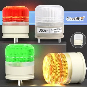Customizable 12V Plastic LED Indicator Light IP45 Rating 50000 Hours Lifespan for Machine Tools Textile Printing Equipment
