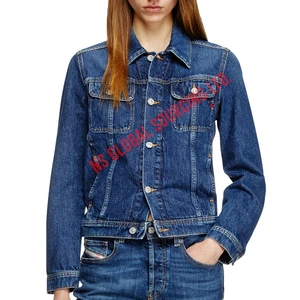 Womens Denim Jacket Combined With Layered Outfits Offers A Trendy Edge While Ensuring Practicality Warmth In Cool Weather