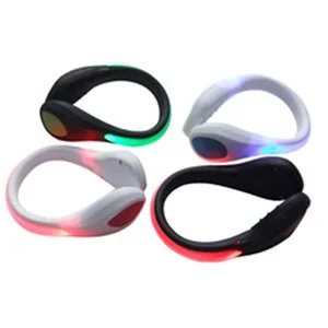 Sport Runner Plastic Safty Clip Led Running Light for Shoes