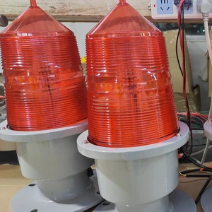Durable Aviation Obstruction Light Reliable Warning Light for Tall Structures Obstruction Light for Aviation Safety